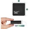 imageMr Pen Mini Dry Eraser 24 Pack  Magnetic Whiteboard ErasersSquare  Black