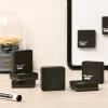 imageMr Pen Mini Dry Eraser 24 Pack  Magnetic Whiteboard ErasersSquare  Black