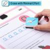 imageMr Pen Mini Dry Eraser 24 Pack  Magnetic Whiteboard ErasersSquare  Boho With 8 Unique Design
