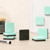 imageMr Pen Mini Dry Eraser 24 Pack  Magnetic Whiteboard ErasersSquare  Green