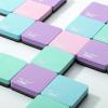 imageMr Pen Mini Dry Eraser 24 Pack  Magnetic Whiteboard ErasersSquare  Pastel Colors