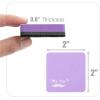 imageMr Pen Mini Dry Eraser 24 Pack  Magnetic Whiteboard ErasersSquare  Pastel Colors