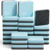 imageMr Pen Mini Dry Eraser 24 Pack  Magnetic Whiteboard ErasersSquare  Pastel Green