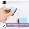 imageMr Pen Mini Dry Eraser 24 Pack  Magnetic Whiteboard ErasersSquare  Pastel Green