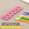 imageMr Pen Pencil Erasers Set 6pc Pink Erasers and 60pc Pencil Top Erasers Pencil Eraser Pencil Erasers Topper Erasers for Pencils Top Erasers for Kids Pink Erasers Cap Erasers Eraser Tops
