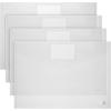 imageMr Pen Clear Plastic Envelopes 4 Pack A4 Letter Size Plastic Envelopes with Snap Closure Poly Envelopes Clear Plastic Folders Plastic Document Holder Plastic Envelopes Clear EnvelopesA 4 Packclear