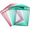 imageMr Pen Dry Erase Pocket Sleeves 10quotx14quot 12 pcs Colorful Dry Erase Sleeves Plastic Sleeves for Paper 85x11 Dry Erase Pockets Reusable Sleeves Plastic Paper Sleeves Dry Erase Sheet Protectors