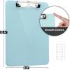 imageMr Pen Plastic Clipboard 125 x 9 2 Pack Green Clipboards for Kids ampamp Adults Clipboards Plastic Clip Board Teacher Clipboard Kids Clipboard Cute Clipboard Plastic ClipboardsPastel Green
