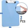 imageMr Pen Plastic Clipboard 125 x 9 2 Pack Green Clipboards for Kids ampamp Adults Clipboards Plastic Clip Board Teacher Clipboard Kids Clipboard Cute Clipboard Plastic ClipboardsCyan Blue