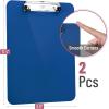 imageMr Pen Plastic Clipboard 125 x 9 2 Pack Green Clipboards for Kids ampamp Adults Clipboards Plastic Clip Board Teacher Clipboard Kids Clipboard Cute Clipboard Plastic ClipboardsNavy Blue