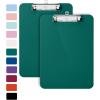 imageMr Pen Plastic Clipboard 125 x 9 2 Pack Green Clipboards for Kids ampamp Adults Clipboards Plastic Clip Board Teacher Clipboard Kids Clipboard Cute Clipboard Plastic ClipboardsGreen
