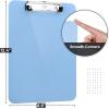 imageMr Pen Plastic Clipboard 125 x 9 2 Pack Green Clipboards for Kids ampamp Adults Clipboards Plastic Clip Board Teacher Clipboard Kids Clipboard Cute Clipboard Plastic ClipboardsCyan Blue