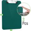 imageMr Pen Plastic Clipboard 125 x 9 2 Pack Green Clipboards for Kids ampamp Adults Clipboards Plastic Clip Board Teacher Clipboard Kids Clipboard Cute Clipboard Plastic ClipboardsGreen