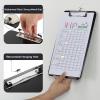 imageMr Pen Plastic Clipboard 125 x 9 2 Pack Green Clipboards for Kids ampamp Adults Clipboards Plastic Clip Board Teacher Clipboard Kids Clipboard Cute Clipboard Plastic ClipboardsBlack