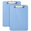 imageMr Pen Plastic Clipboard 125 x 9 2 Pack Green Clipboards for Kids ampamp Adults Clipboards Plastic Clip Board Teacher Clipboard Kids Clipboard Cute Clipboard Plastic ClipboardsCyan Blue