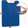 imageMr Pen Plastic Clipboard 125 x 9 Navy Blue Clipboards for Kids ampamp Adults Clipboards Plastic Clip Board Teacher Clipboard Kids Clipboard Cute Clipboard Plastic Clipboards