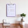 imageMr Pen Plastic Clipboard 125 x 9 Purple Clipboards for Kids ampamp Adults Clipboards Plastic Clip Board Teacher Clipboard Kids Clipboard Cute Clipboard Plastic ClipboardsPurple