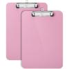 imageMr Pen Plastic Clipboard 125 x 9 2 Pack Careys Pink Clipboards for Kids ampamp Adults Clipboards Plastic Clip Board Teacher Clipboard Kids Clipboard Cute Clipboard Plastic Clipboards