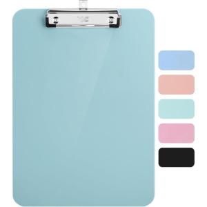imageMr Pen Plastic Clipboard 125 x 9 2 Pack Green Clipboards for Kids ampamp Adults Clipboards Plastic Clip Board Teacher Clipboard Kids Clipboard Cute Clipboard Plastic ClipboardsPastel Green