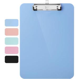 imageMr Pen Plastic Clipboard 125 x 9 2 Pack Green Clipboards for Kids ampamp Adults Clipboards Plastic Clip Board Teacher Clipboard Kids Clipboard Cute Clipboard Plastic ClipboardsCyan Blue