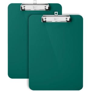 imageMr Pen Plastic Clipboard 125 x 9 2 Pack Green Clipboards for Kids ampamp Adults Clipboards Plastic Clip Board Teacher Clipboard Kids Clipboard Cute Clipboard Plastic ClipboardsGreen
