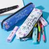 imageMr Pen Pencil Pouch for Bible Study 2 Pack Small Pencil Case Pen and Highlighter Case Pencil Bag Pencil Cases for Gifts Bible Study Supplies Pen Case Bible Journaling SuppliesWhite  Blue