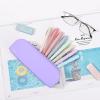 imageMr Pen Silicone Pencil Case Dusty Pink Pencil Pouch Pencil Case Small Pencil Pouch Aesthetic Silicone Pencil Pouch Pencil Case Aesthetic Pencil Bag Pencil Pouch for Women Makeup PouchPurple