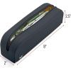 imageMr Pen Silicone Pencil Case Dusty Pink Pencil Pouch Pencil Case Small Pencil Pouch Aesthetic Silicone Pencil Pouch Pencil Case Aesthetic Pencil Bag Pencil Pouch for Women Makeup PouchBlack