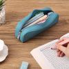 imageMr Pen Silicone Pencil Case Dusty Pink Pencil Pouch Pencil Case Small Pencil Pouch Aesthetic Silicone Pencil Pouch Pencil Case Aesthetic Pencil Bag Pencil Pouch for Women Makeup PouchTeal