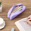 imageMr Pen Silicone Pencil Case Dusty Pink Pencil Pouch Pencil Case Small Pencil Pouch Aesthetic Silicone Pencil Pouch Pencil Case Aesthetic Pencil Bag Pencil Pouch for Women Makeup PouchPurple