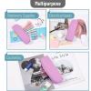imageMr Pen Silicone Pencil Case Dusty Pink Pencil Pouch Pencil Case Small Pencil Pouch Aesthetic Silicone Pencil Pouch Pencil Case Aesthetic Pencil Bag Pencil Pouch for Women Makeup PouchDusty Pink