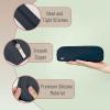 imageMr Pen Silicone Pencil Case Dusty Pink Pencil Pouch Pencil Case Small Pencil Pouch Aesthetic Silicone Pencil Pouch Pencil Case Aesthetic Pencil Bag Pencil Pouch for Women Makeup PouchBlack
