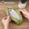 imageMr Pen Silicone Pencil Case Dusty Pink Pencil Pouch Pencil Case Small Pencil Pouch Aesthetic Silicone Pencil Pouch Pencil Case Aesthetic Pencil Bag Pencil Pouch for Women Makeup PouchOlive Green