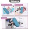 imageMr Pen Silicone Pencil Case Dusty Pink Pencil Pouch Pencil Case Small Pencil Pouch Aesthetic Silicone Pencil Pouch Pencil Case Aesthetic Pencil Bag Pencil Pouch for Women Makeup PouchTeal