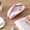 imageMr Pen Silicone Pencil Case Dusty Pink Pencil Pouch Pencil Case Small Pencil Pouch Aesthetic Silicone Pencil Pouch Pencil Case Aesthetic Pencil Bag Pencil Pouch for Women Makeup PouchLight Pink