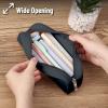 imageMr Pen Silicone Pencil Case Dusty Pink Pencil Pouch Pencil Case Small Pencil Pouch Aesthetic Silicone Pencil Pouch Pencil Case Aesthetic Pencil Bag Pencil Pouch for Women Makeup PouchBlack