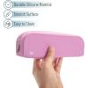 imageMr Pen Silicone Pencil Case Dusty Pink Pencil Pouch Pencil Case Small Pencil Pouch Aesthetic Silicone Pencil Pouch Pencil Case Aesthetic Pencil Bag Pencil Pouch for Women Makeup PouchDusty Pink
