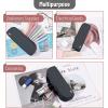 imageMr Pen Silicone Pencil Case Dusty Pink Pencil Pouch Pencil Case Small Pencil Pouch Aesthetic Silicone Pencil Pouch Pencil Case Aesthetic Pencil Bag Pencil Pouch for Women Makeup PouchBlack