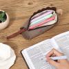 imageMr Pen Standing Pencil Case Animal Pouch  Red Donkey Kids Case for School Cute Pouch for Girls and BoysBrown