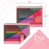 imageMr Pen Transparent Pencil Pouches 2 Pack Pencil Pouch for 3 Ring Binder Pencil Pouch Pencil Cases Pencil Case for Binder Pouch 3 Ring Binder Pouch Pencil Bags with Zipper Pencil Pouch