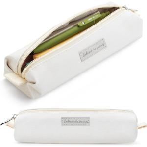 imageMr Pen Pencil Pouch for Bible Study 2 Pack Small Pencil Case Pen and Highlighter Case Pencil Bag Pencil Cases for Gifts Bible Study Supplies Pen Case Bible Journaling SuppliesCream