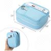imageMr Pen  Large Capacity Blue Pencil Case Standing Cute Pencil Pouch ampamp Bag for School