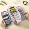 imageMr Pen  Large Capacity Pencil Case  Big Pencil Pouch  Pen BagPink