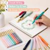 imageMr Pen Aesthetic Pens 10 Pack Assorted Colors Fast Dry No Smear Bible Pens No Bleed Through 07mm Fine Point Pen Ballpoint Pens Ballpoint Fine Tip Pens for Note Taking Pens AestheticEssential tones