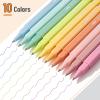 imageMr Pen Aesthetic Pens 10 Pack Assorted Colors Fast Dry No Smear Bible Pens No Bleed Through 07mm Fine Point Pen Ballpoint Pens Ballpoint Fine Tip Pens for Note Taking Pens AestheticPastel