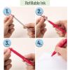 imageMr Pen Aesthetic Pens 10 Pack Assorted Colors Fast Dry No Smear Bible Pens No Bleed Through 07mm Fine Point Pen Ballpoint Pens Ballpoint Fine Tip Pens for Note Taking Pens AestheticEssential tones