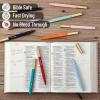 imageMr Pen Aesthetic Pens 10 Pack Assorted Colors Fast Dry No Smear Bible Pens No Bleed Through 07mm Fine Point Pen Ballpoint Pens Ballpoint Fine Tip Pens for Note Taking Pens AestheticEssential tones
