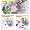 imageMr Pen Clear Pencil Pouch White Clear Pencil Case Pencil Bags Clear Pouch Pencil Case for Kids Pencil Case Clear Makeup Pouch Adults ampamp Kids Pencil Pouch Pencil Cases Clear Make Up BagBlue