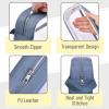 imageMr Pen Clear Pencil Pouch White Clear Pencil Case Pencil Bags Clear Pouch Pencil Case for Kids Pencil Case Clear Makeup Pouch Adults ampamp Kids Pencil Pouch Pencil Cases Clear Make Up BagBlue