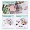 imageMr Pen Clear Pencil Pouch White Clear Pencil Case Pencil Bags Clear Pouch Pencil Case for Kids Pencil Case Clear Makeup Pouch Adults ampamp Kids Pencil Pouch Pencil Cases Clear Make Up BagPink